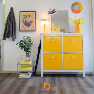 Öntapadós fólia RAL 1003 banánsárga fényes 45 cm