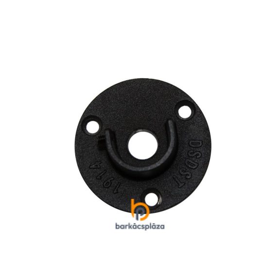 Falközi tartókonzol Indrustrial Home D25 mm fekete