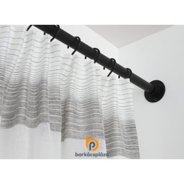 Falközi tartókonzol Indrustrial Home D25 mm fekete