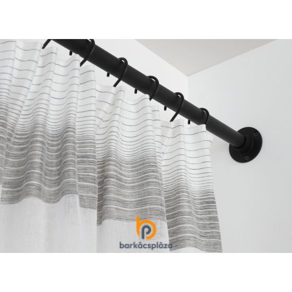 Falközi tartókonzol Indrustrial Home D25 mm fekete