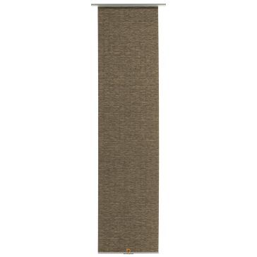 Lapfüggöny Natur-Optik 60 x 245 cm mogyoróbarna 