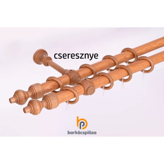 Fa karnisszett Filigrano 2 soros D28 mm 260 cm 3 féle szín