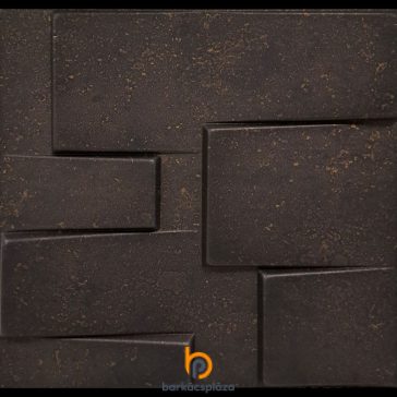 Burkolólap 3D Crafter antracit 2 m2/csomag AKCIÓS