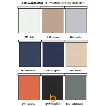 Fényzáró textil Carina BLO 40581 