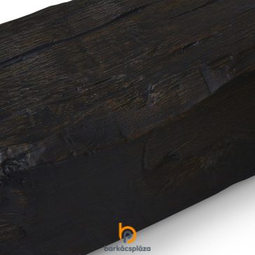 Rusztikus gerenda Tirol sötét tölgy 6 x 9 cm x 3 méter