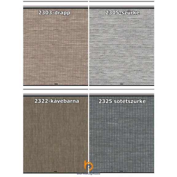 Tetőablak roló falcba szerelt dekor textillel Balio ablakra
