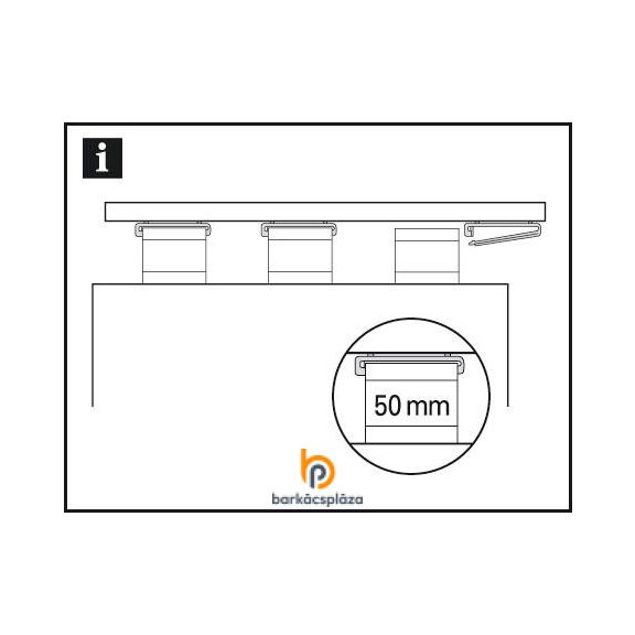Füles függöny csúszka 10 db/csomag