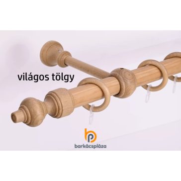 Fa karnisszett Filigrano 1 soros D28 mm 200 cm 3 féle szín
