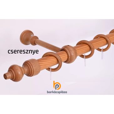 Fa karnisszett Filigrano 1 soros D28 mm 200 cm 3 féle szín