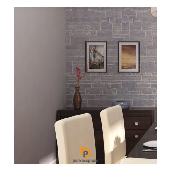 Rusztikus szürke kő kőmintás táblás falburkoló panel 2,98 m2 P184