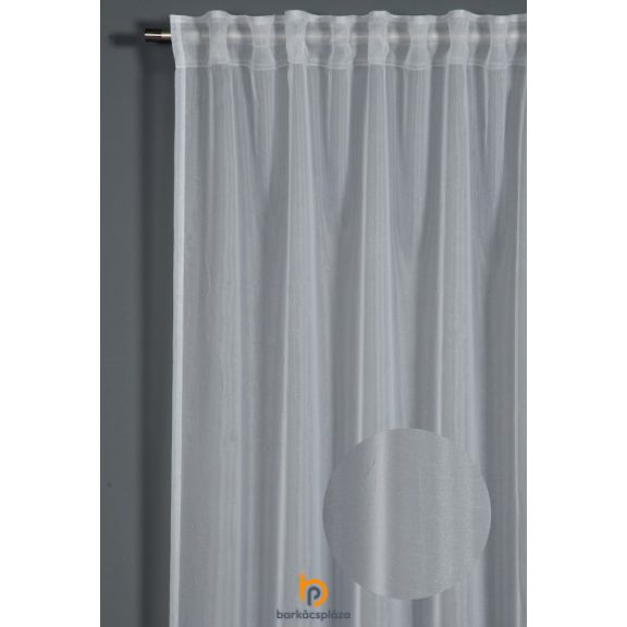 Készfüggöny áttetsző Crash voile 135 x 245 cm fehér színű 