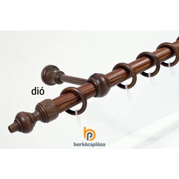 Fa karnisszett Filigrano 1 soros D28 mm 260 cm 3 féle szín