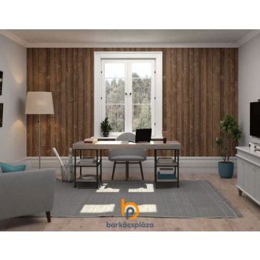   Barna deszka famintás táblás falburkoló panel 2,98m2 P171