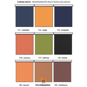 Fényáteresztő textil Carina 40570 