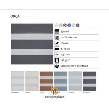Sávroló textil Orca
