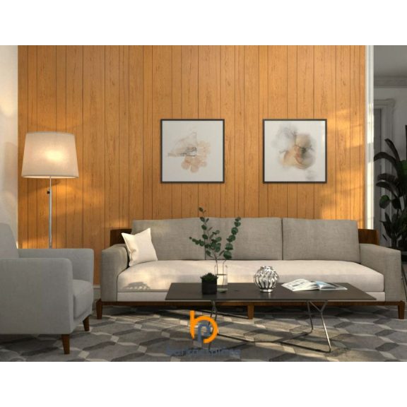 Hikori dió famintás táblás falburkoló panel 2,98m2 P127
