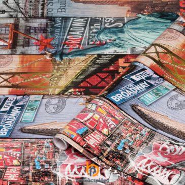 Öntapadós fólia Manhattan 67,5 cm x 2 m 