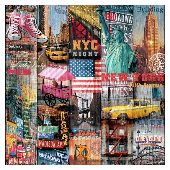 Öntapadós fólia Manhattan 67,5 cm x 2 m 