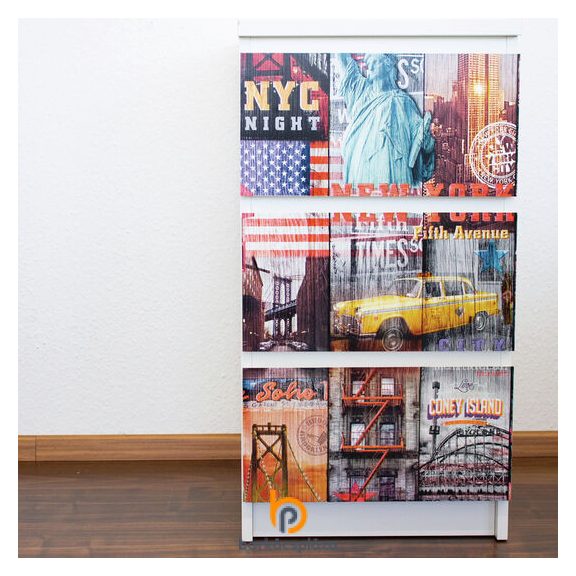 Öntapadós fólia Manhattan 67,5 cm x 2 m 