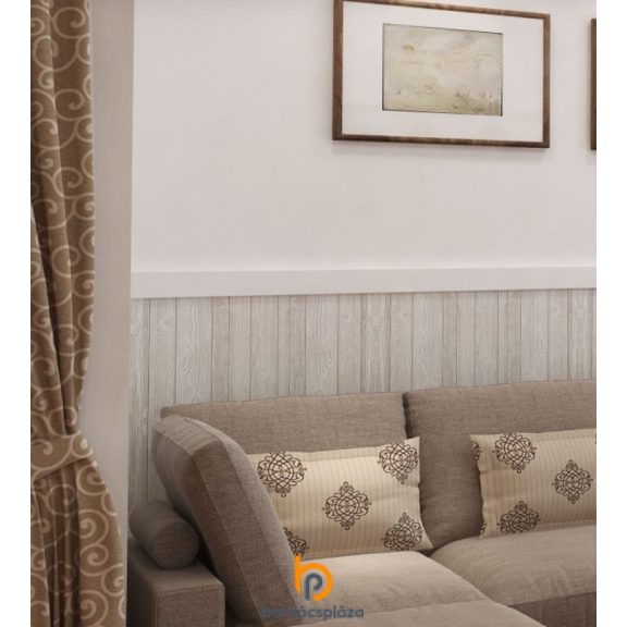 Fehér deszka famintás táblás falburkoló panel 2,98m2 P170
