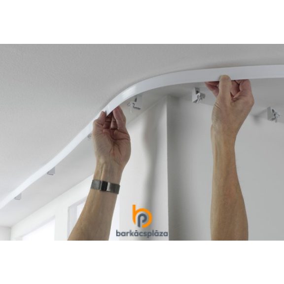 FlexLine műanyag függönysín 350 cm