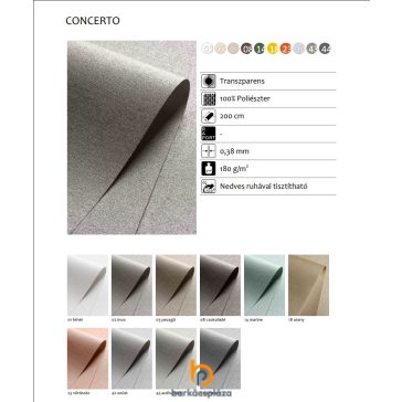 Roló textil Concerto