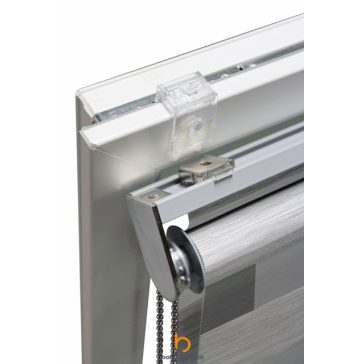Sávroló Deluxe szürke melange 