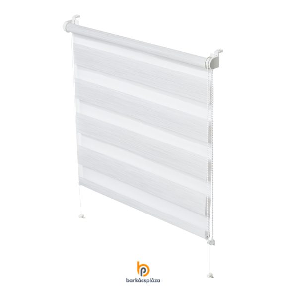 Sávroló mini Zebra Silk ezüst szürke 