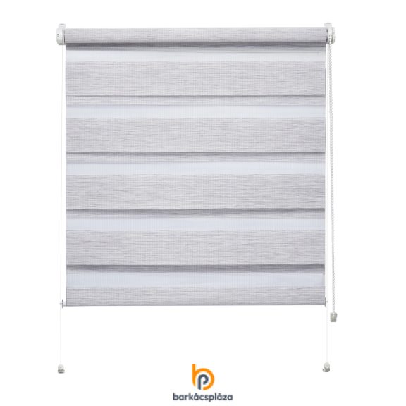Sávroló mini Zebra Silk ezüst szürke 