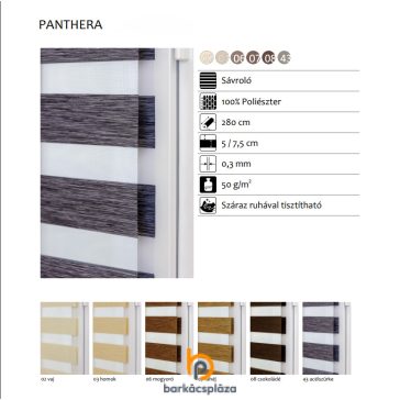 Sávroló textil  Pantera