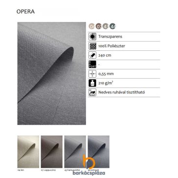 Roló textil Opera