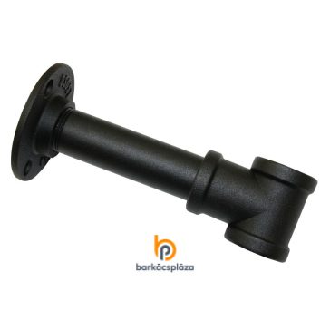 Fali konzol Indrustrial Home D25 mm fekete