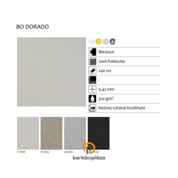 Roló textil BO Dorado