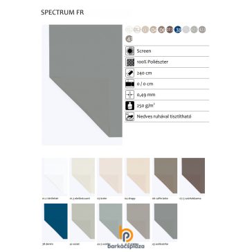 Roló textil  Spectrum FR