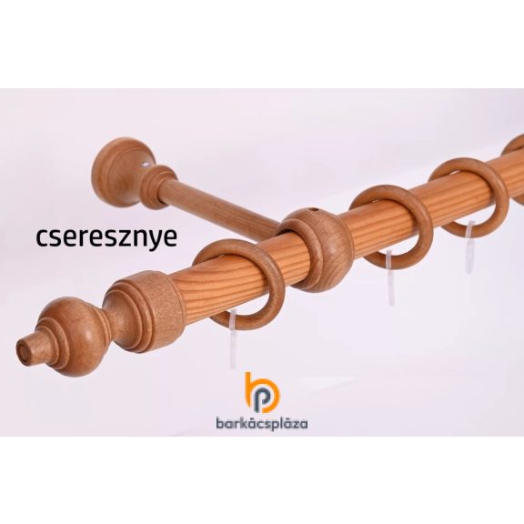 Fa karnisszett Filigrano 1 soros D28 mm 300 cm 3 féle szín