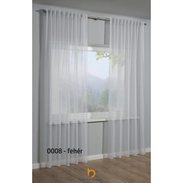   Készfüggöny fényáteresztő Voile Uni 135 x 245 cm natúr 