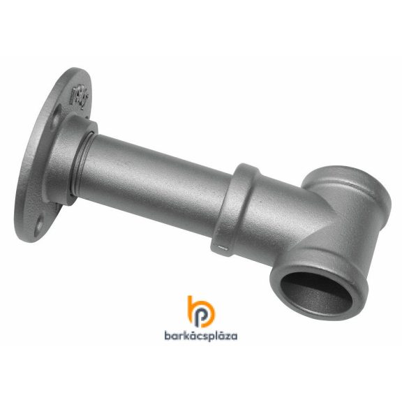 Fali konzol Indrustrial Home D25 mm ezüst