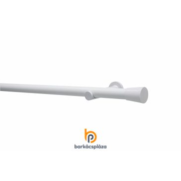 Karnisszett Korfu D28 mm fehér 160 cm