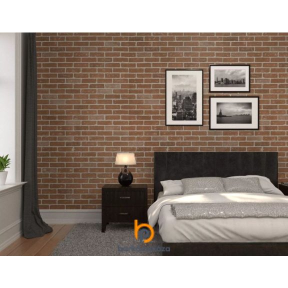 Vegyes tégla mintás táblás falburkoló panel 2,98 m2 P290