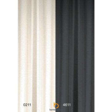   Füles függöny áttetsző Voile uni 135 x 235 cm több színben