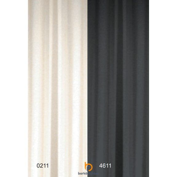 Füles függöny áttetsző Voile uni 135 x 235 cm több színben