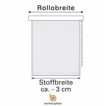 Easyfix Prémium Blackout roló fehér 