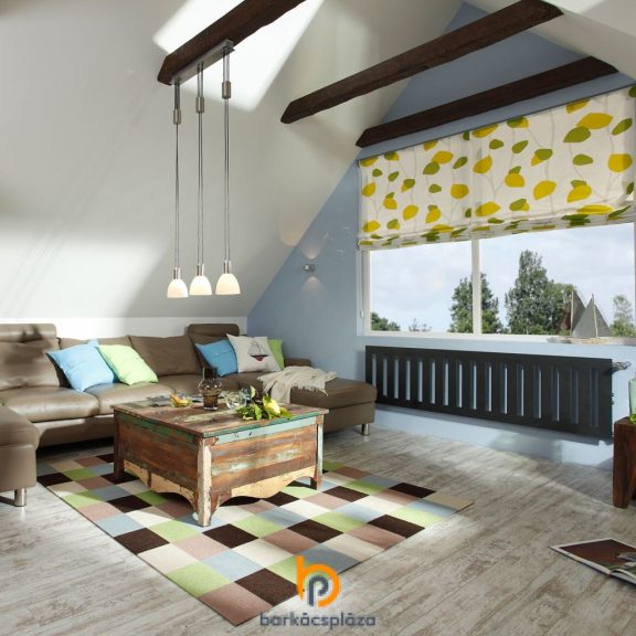Rusztikus gerenda Tirol sötét tölgy 12 x 12 cm x 2 méter