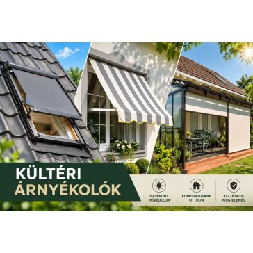 Kültéri árnyékolók