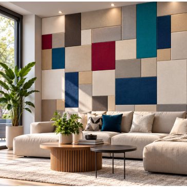 Textil dekor panel
