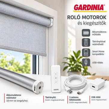 Gardínia roló motorizációs termékek